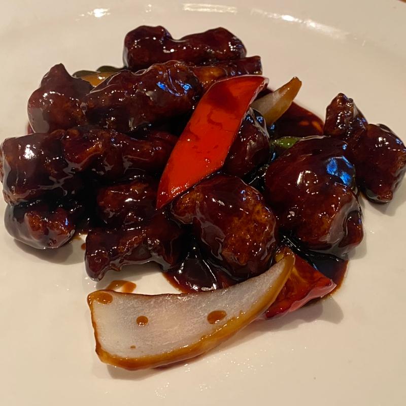 黒酢酢豚(目黒菜館)