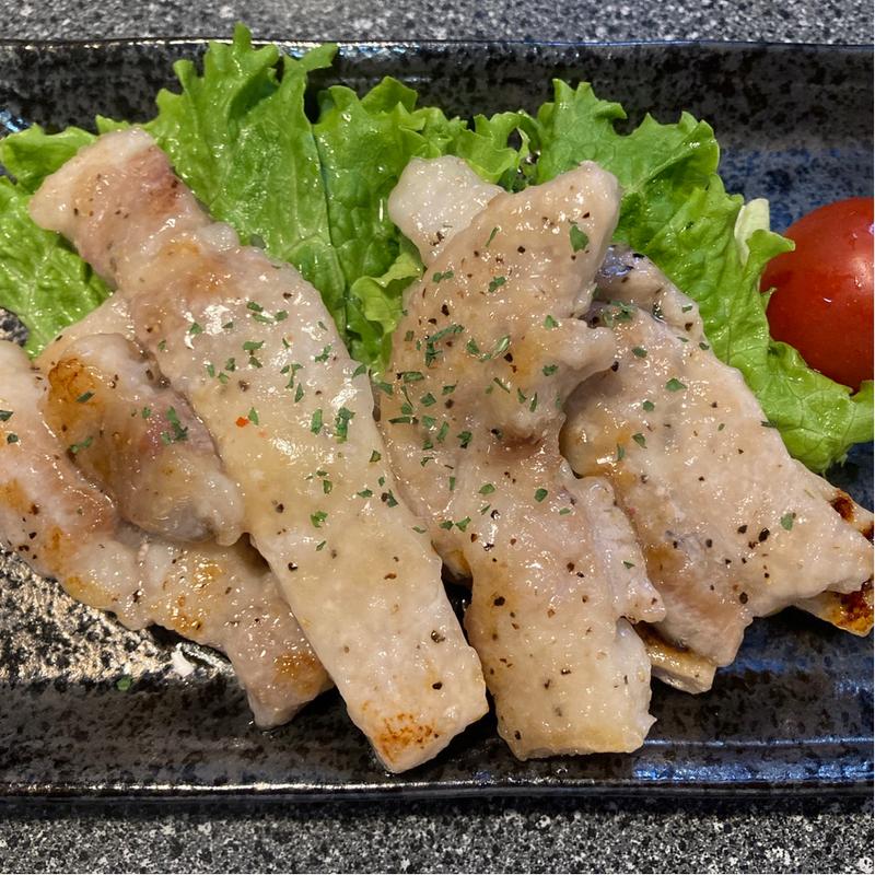 豚ロースのアンチョビガーリック(ざぼん )