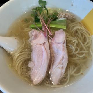 塩生姜らー麺(塩生姜らー麺専門店MANNISH 神田西口店)