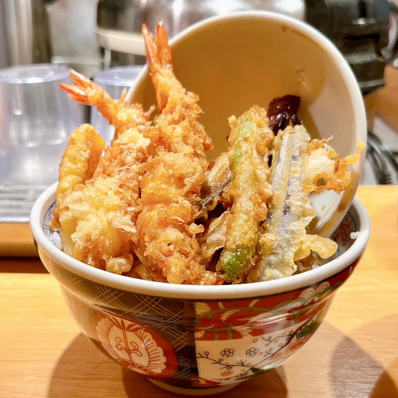 上天丼(天麩羅 えびのや 八重洲地下街店)