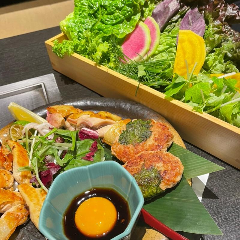 鶏ミンチかしわ焼(かしわ 渋谷ヒカリエ店)