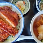 ソースカツ丼とミニラーメン(ハトヤ分店 )