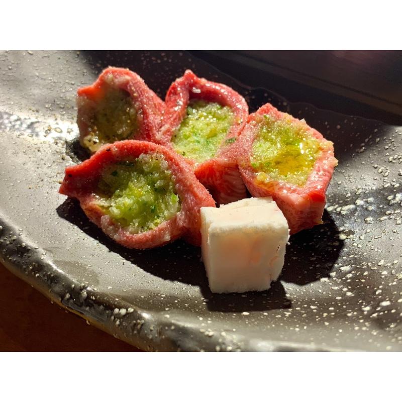 ねぎ塩タン(焼肉 きた松)