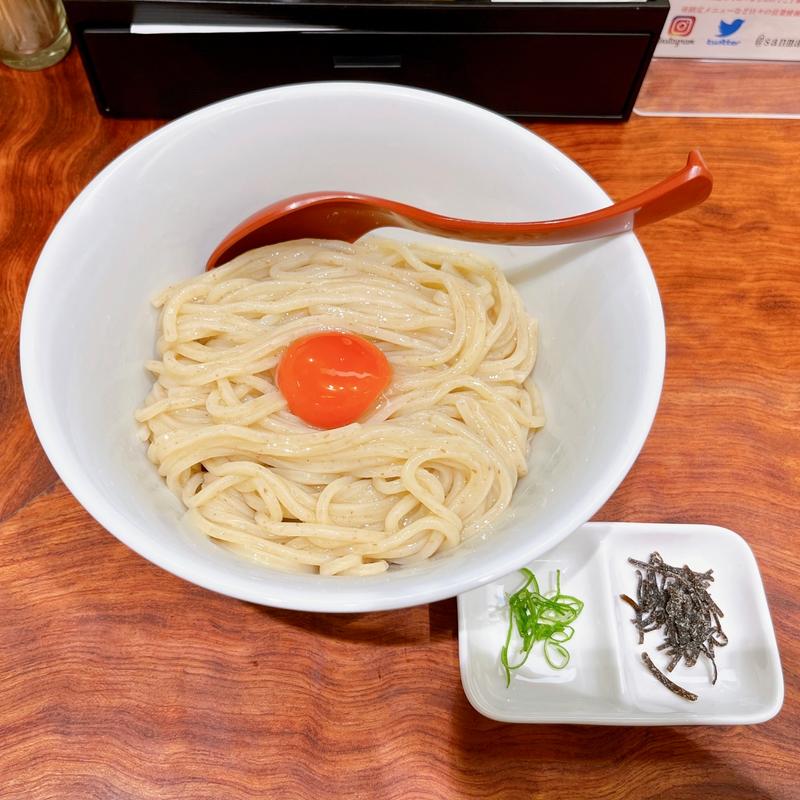 冷製塩昆布水のTKM(卵かけ麺)(三馬路 東京店)