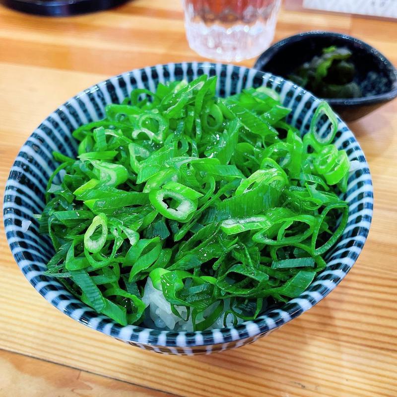 ネギ塩ごはん(桐ちゃん製麺)