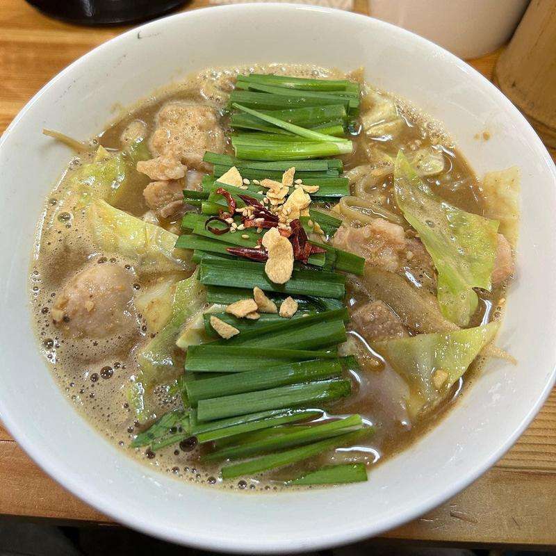 もつ鍋なラーメン(桐ちゃん製麺)