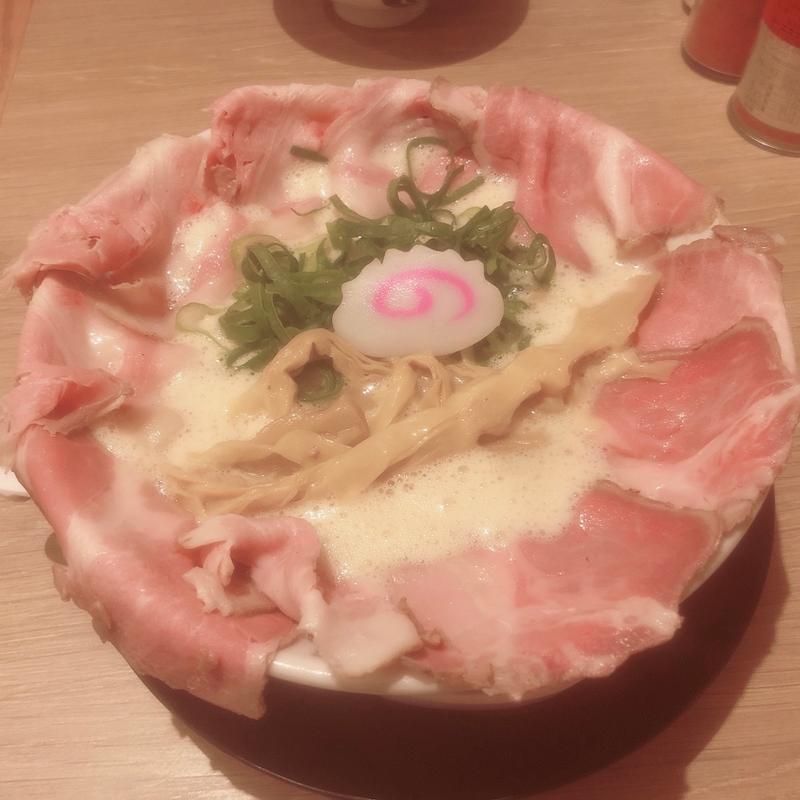 (鶏そば啜る 伏見はなれ)