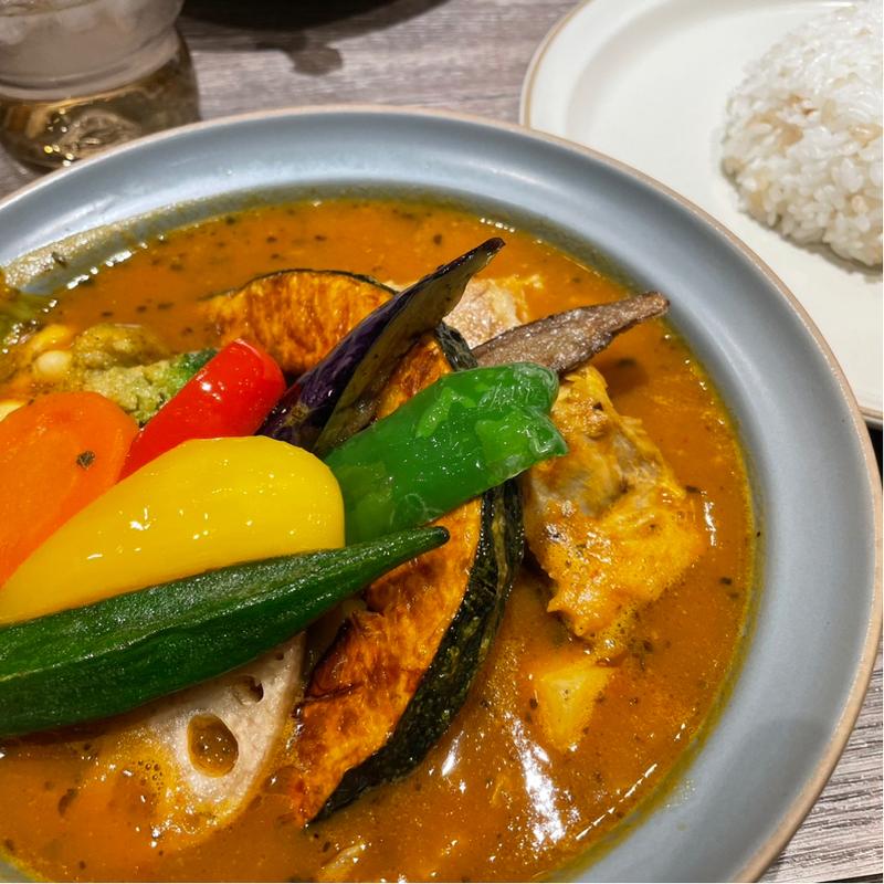 角煮と野菜(Rojiura Curry SAMURAI. 立川店)