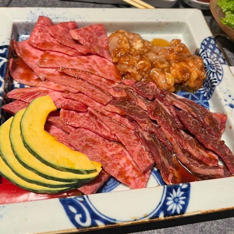 3種盛り(東京焼肉 平城苑 浅草総本店)