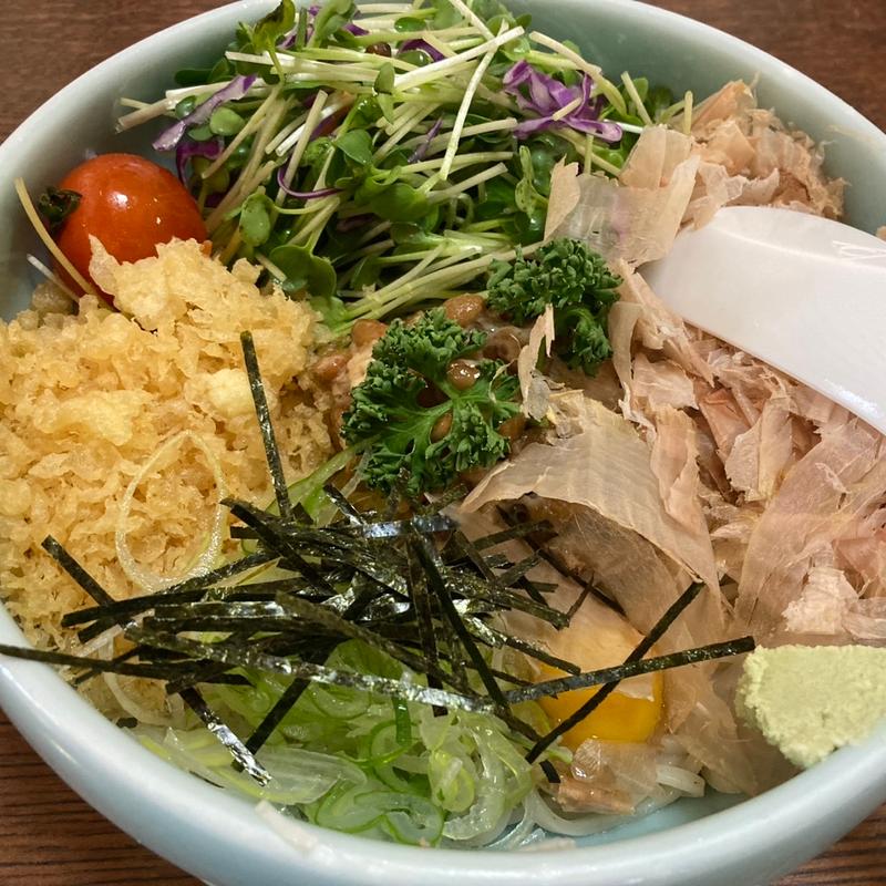 冷かけ納豆(そば処 安澄 )