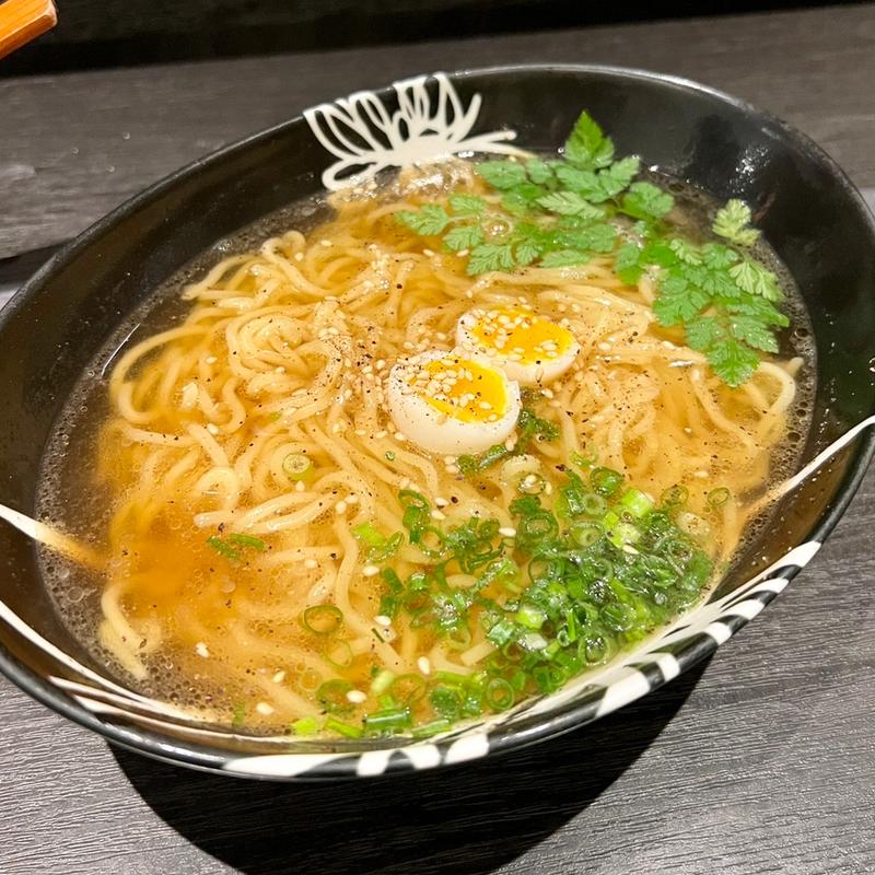 鶏スープラーメン(焼鳥旬彩 道しるべ)