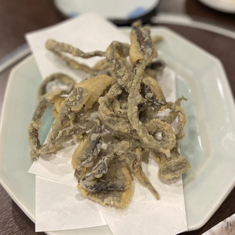 鰻ヒレ唐揚げ(麻布 しき 本店)