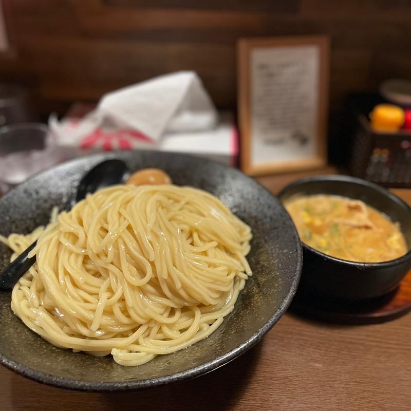 季節のおすすめ 味噌つけ麺(越後維新 湯沢本店 )