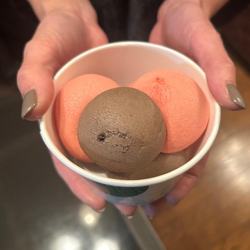 もっちりボール チョコ&ルビーチョコ(スターバックス コーヒー 姫路飾磨店)