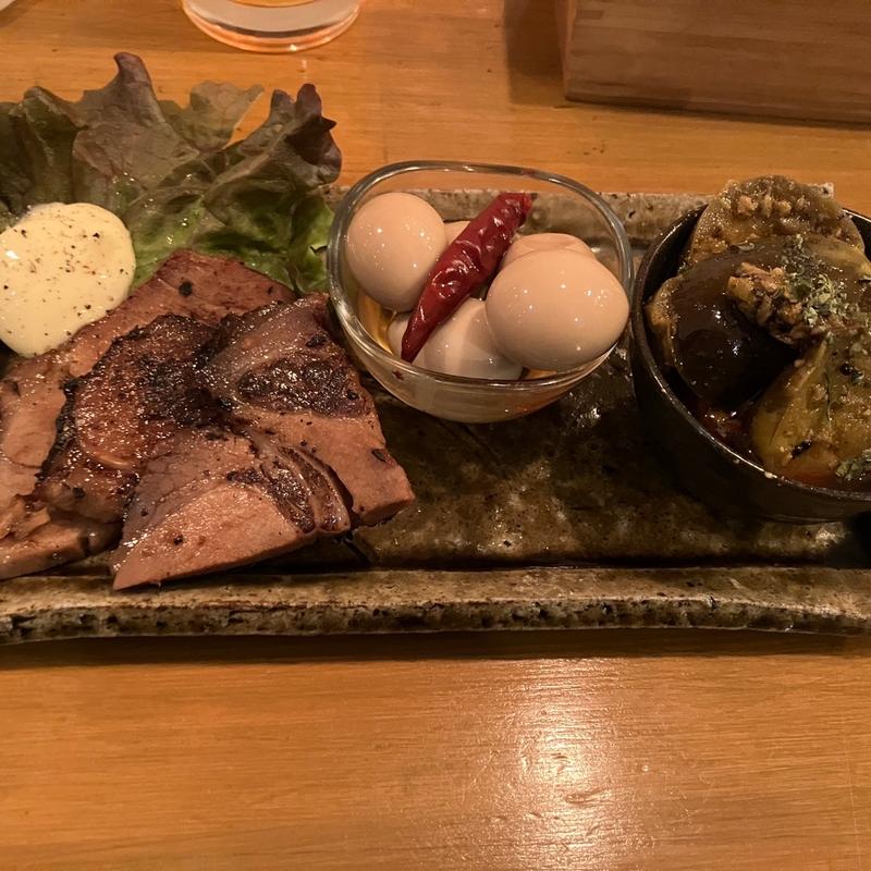 おまかせおつまみ3点盛り(アンドビール)