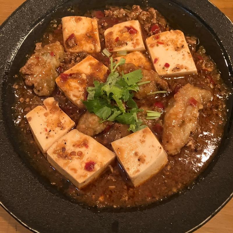 しびれる！牡蠣麻婆(アンドビール)