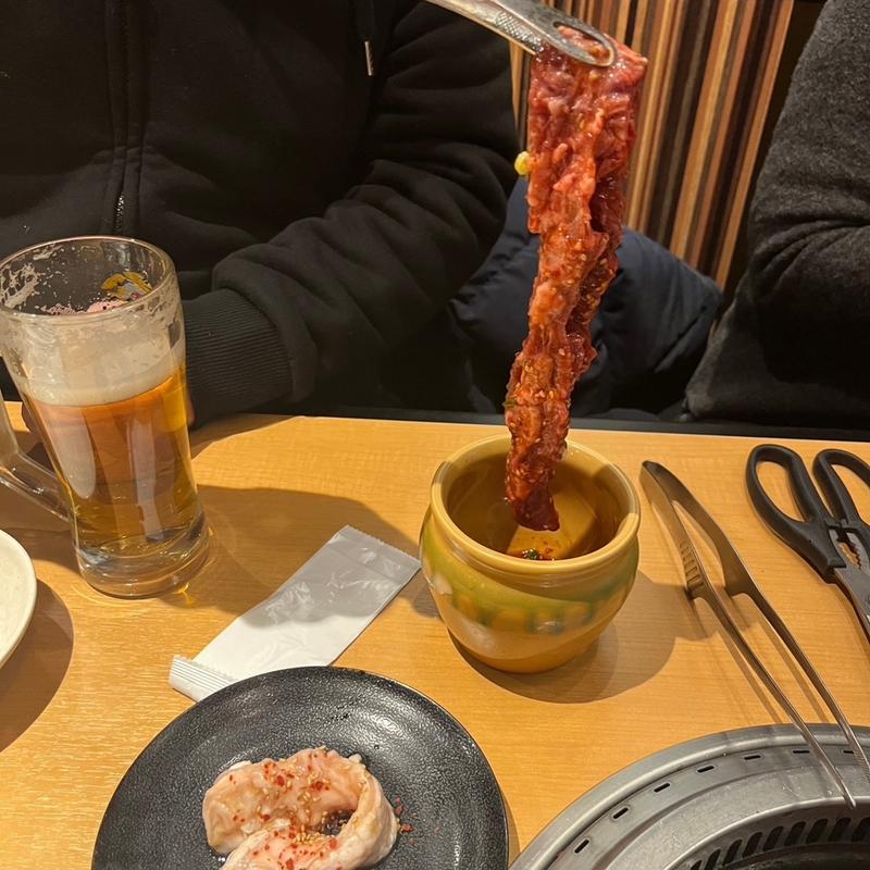 壺漬けドラゴンハラミ(焼肉きんぐ　北葛西店)