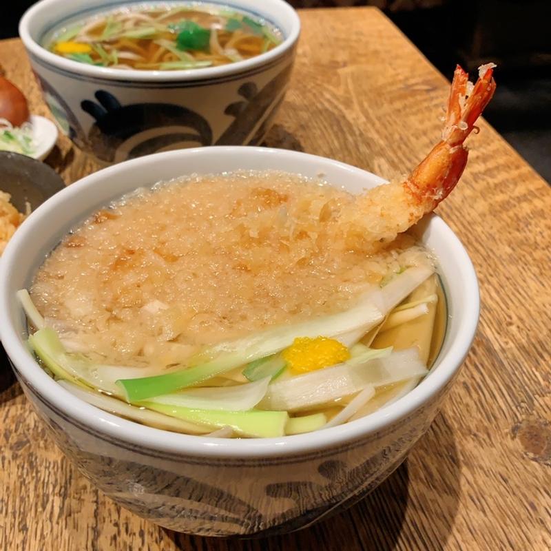 海老天そば(守破離 黒門店)