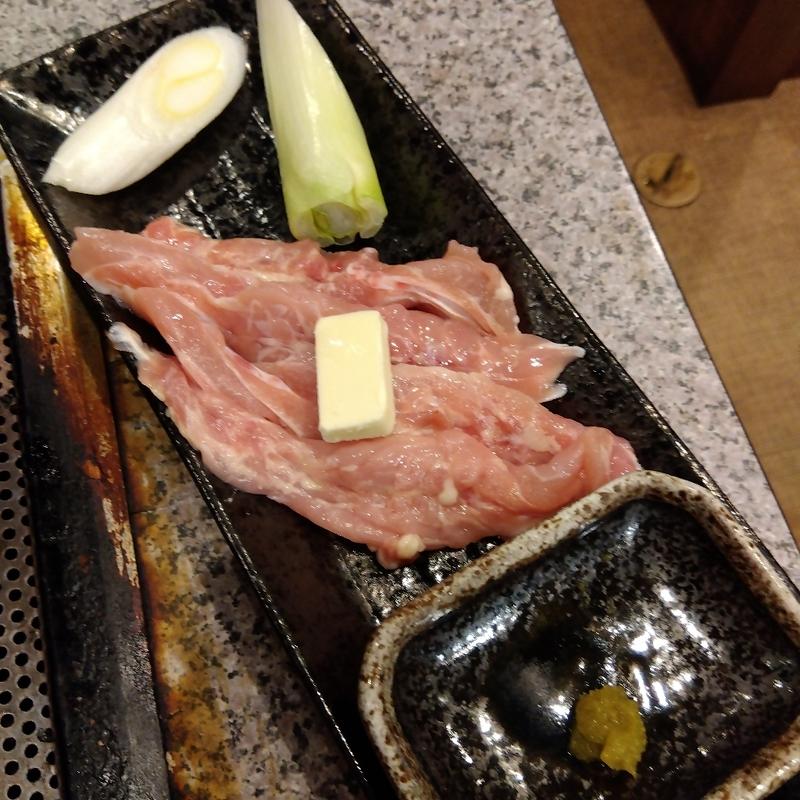 鶏せせり鉄板焼(浪花)