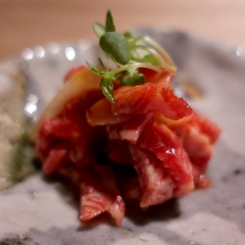 和牛のユッケ(ジ イノセント カーベリー)