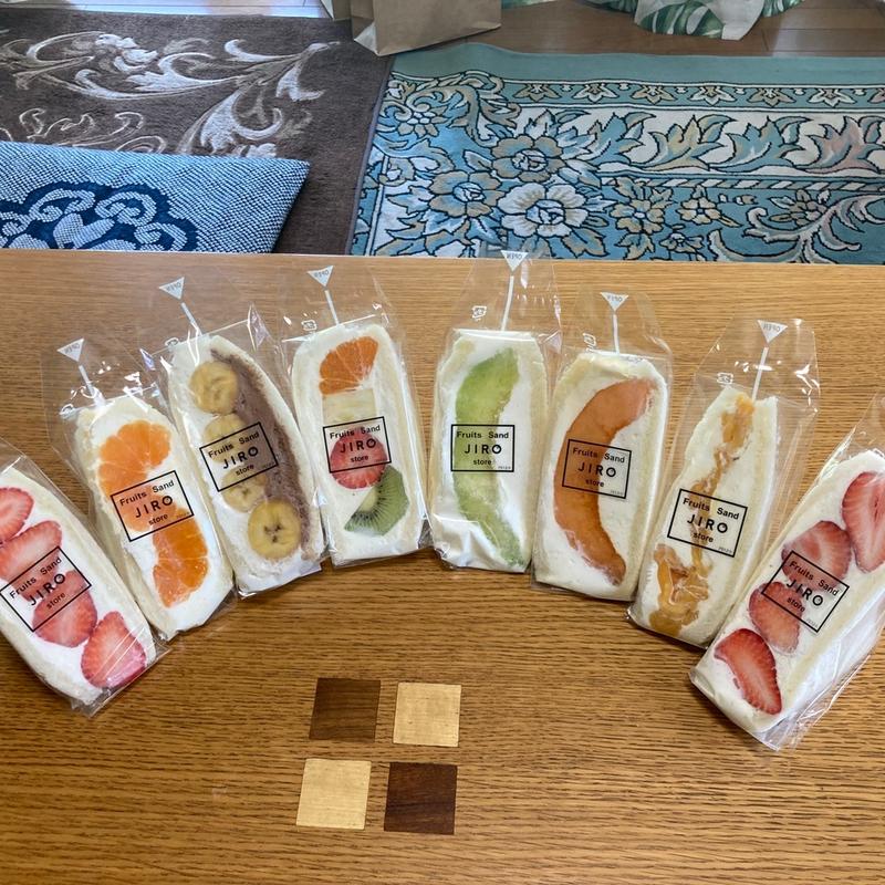 色々なフルーツサンド(Fruits Sand JIRO store)