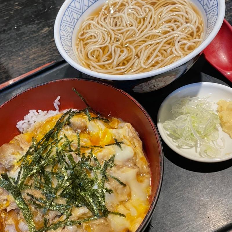 親子丼セット(藪伊豆)