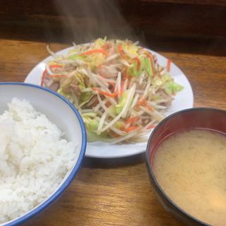 肉野菜炒め定食(こづち)