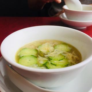 胡瓜のスープ(入舟飯店 )