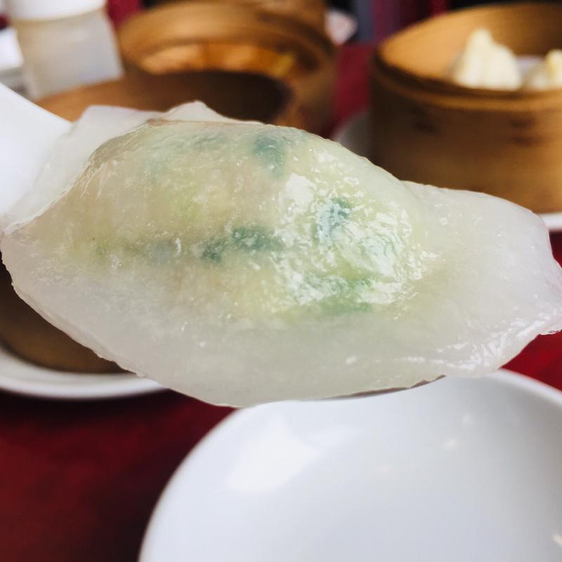 海老とニラの水晶餅(入舟飯店 )