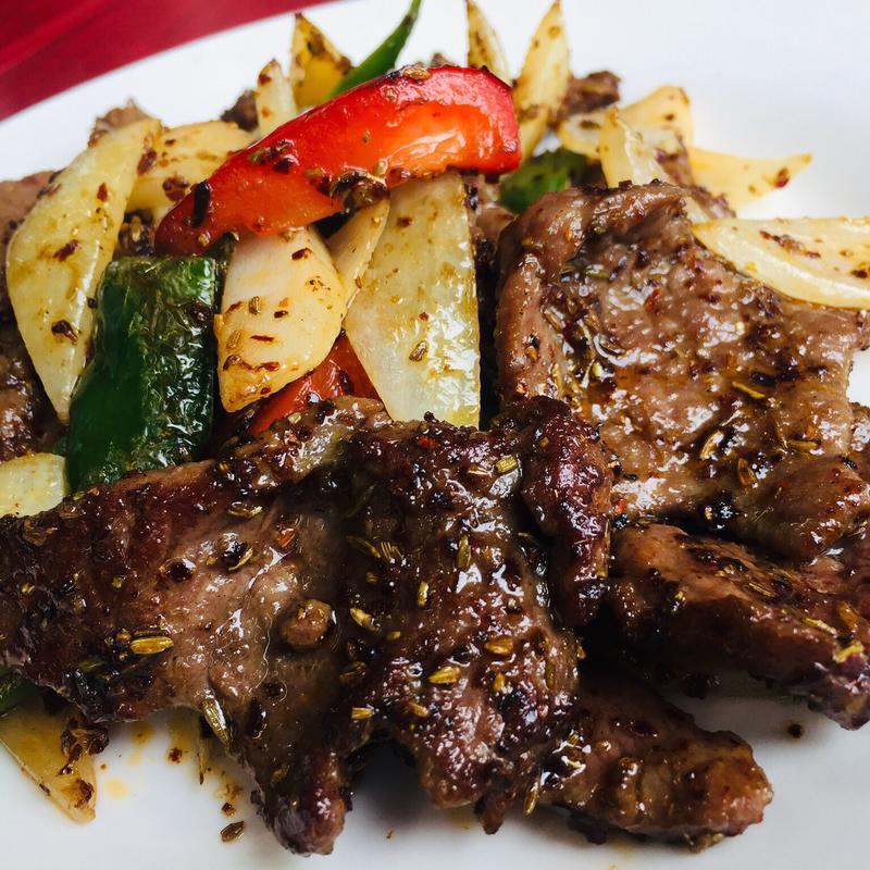 和牛のクミン炒め(入舟飯店 )