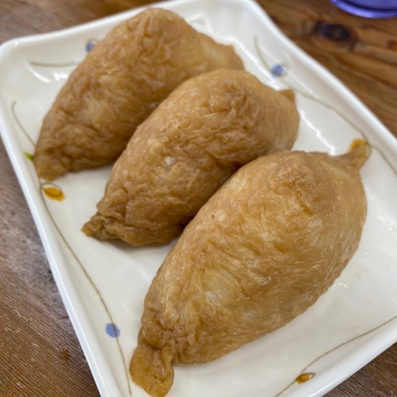 いなり寿司(牧のうどん 周船寺店)