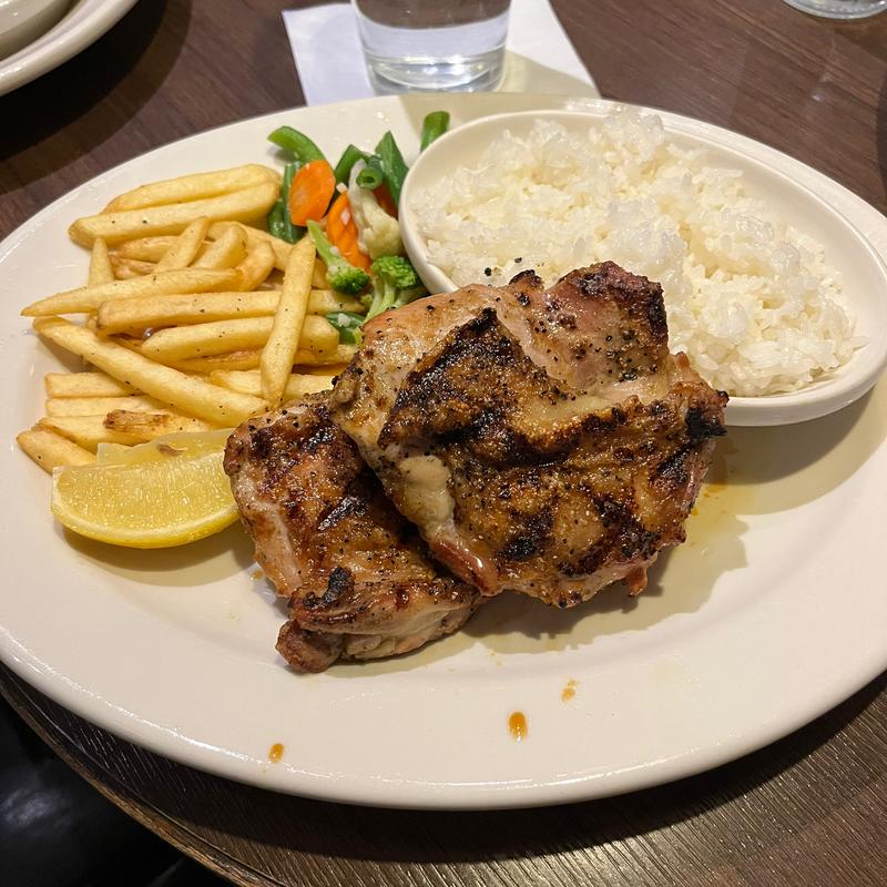 グリルドチキンレモンステーキ(TGI FRIDAYS 町田店)