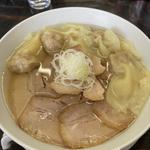 会津山塩チャーシュー麺＋ワンタン(うえんで 山鹿店)