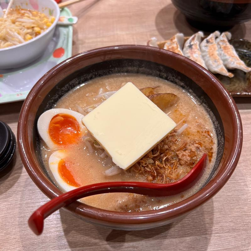 北海道味噌 超バターらーめん(麺場 田所商店 深谷店)