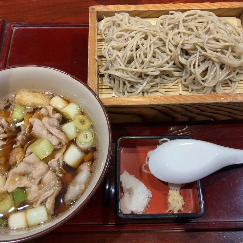 肉汁せいろそば(熱海 そば処 利久庵)