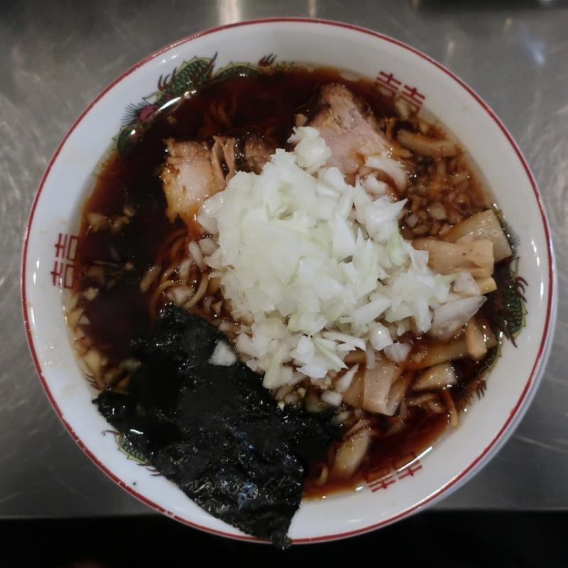 竹岡式ラーメン並盛(竹岡式ラーメンまる竹)