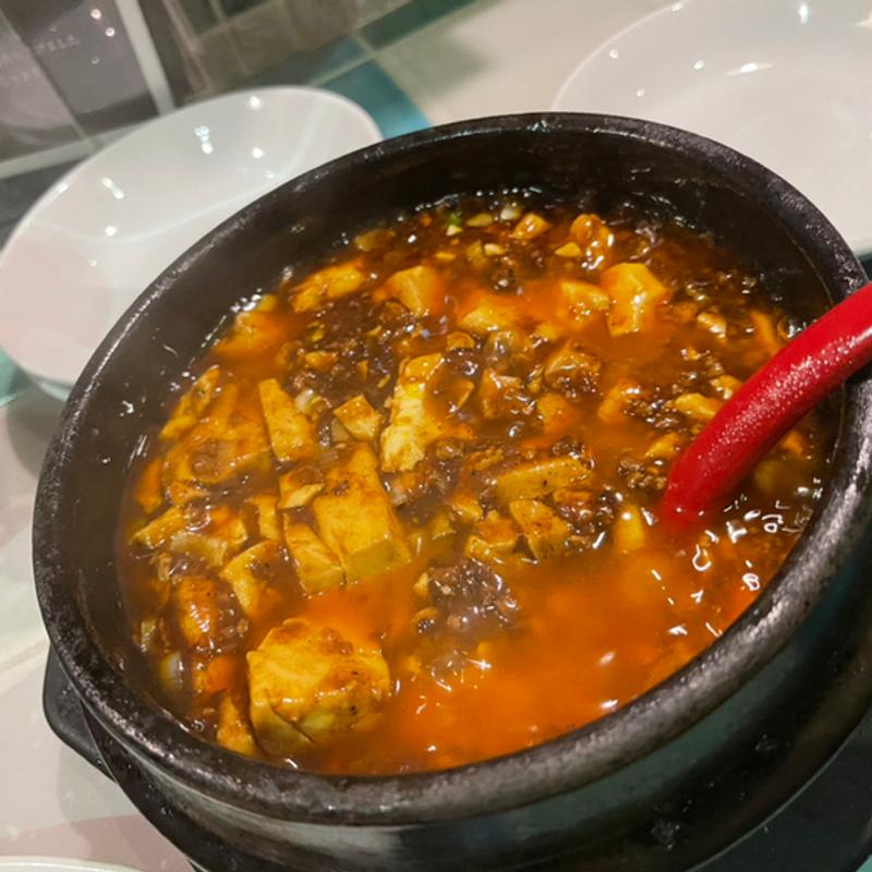 麻婆豆腐(中華料理 炎麻堂 神田店)