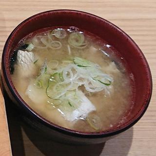 鰤のあら汁(北陸金沢 まわる寿し もりもり寿し たまプラーザ店)