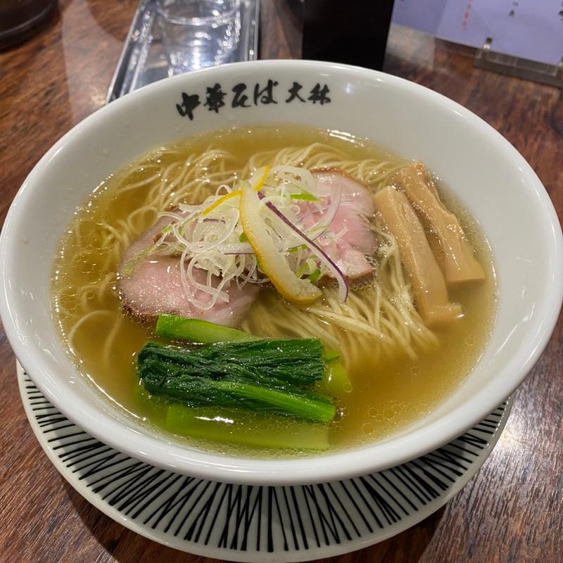 (鴨と鶏 中華そば 大林)