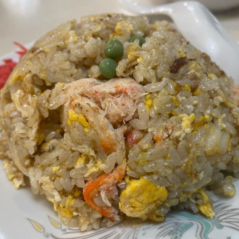 カニチャーハン(川ばた 中華喫茶店)