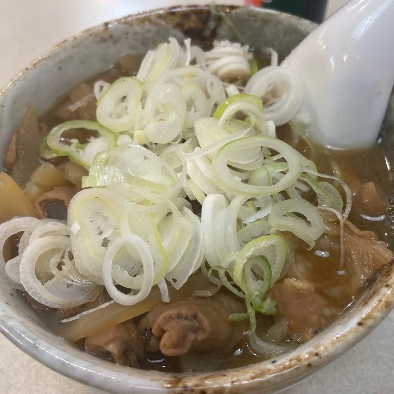 もつ煮込み(川ばた 中華喫茶店)