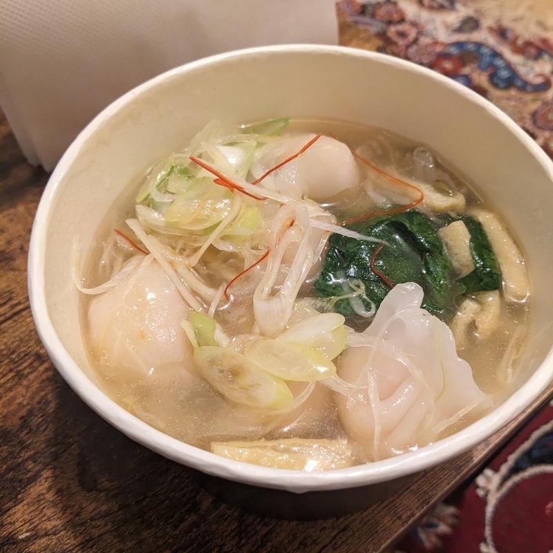 スープ餃子 海老(スープ屋さんの水ぎょうざ 日本橋浜町店)