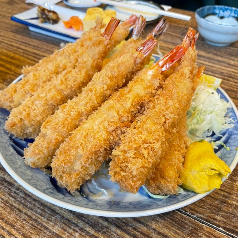 海老フライ(魚三酒場 富岡店)