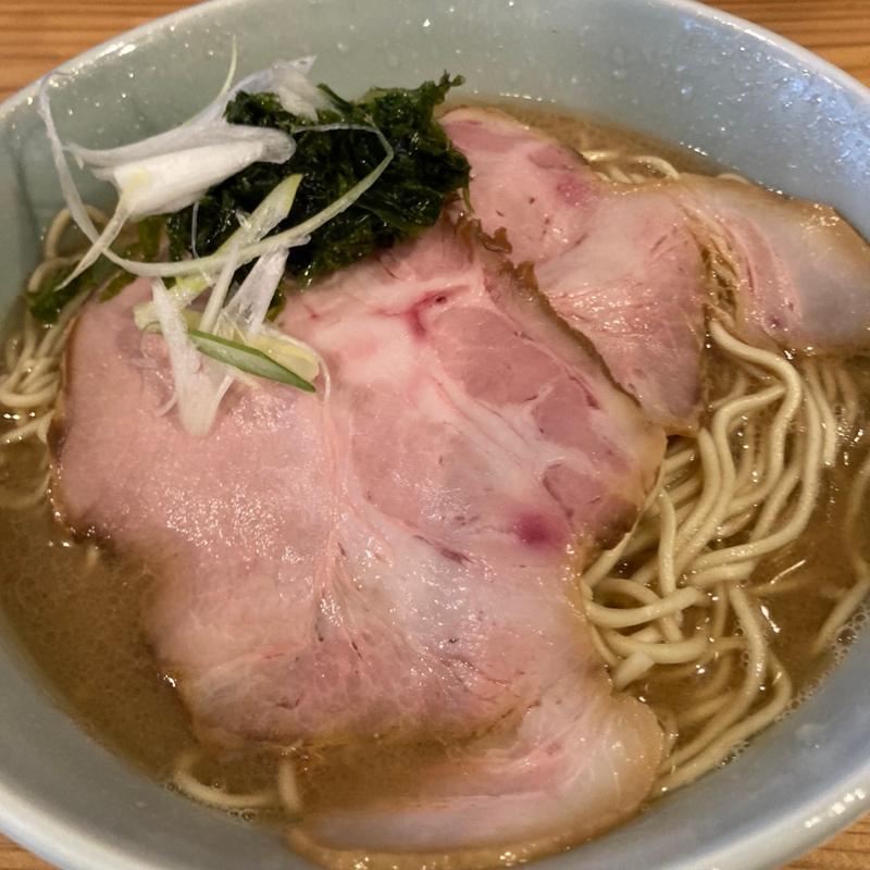 かに豚骨らーめん大盛り(魚焚)