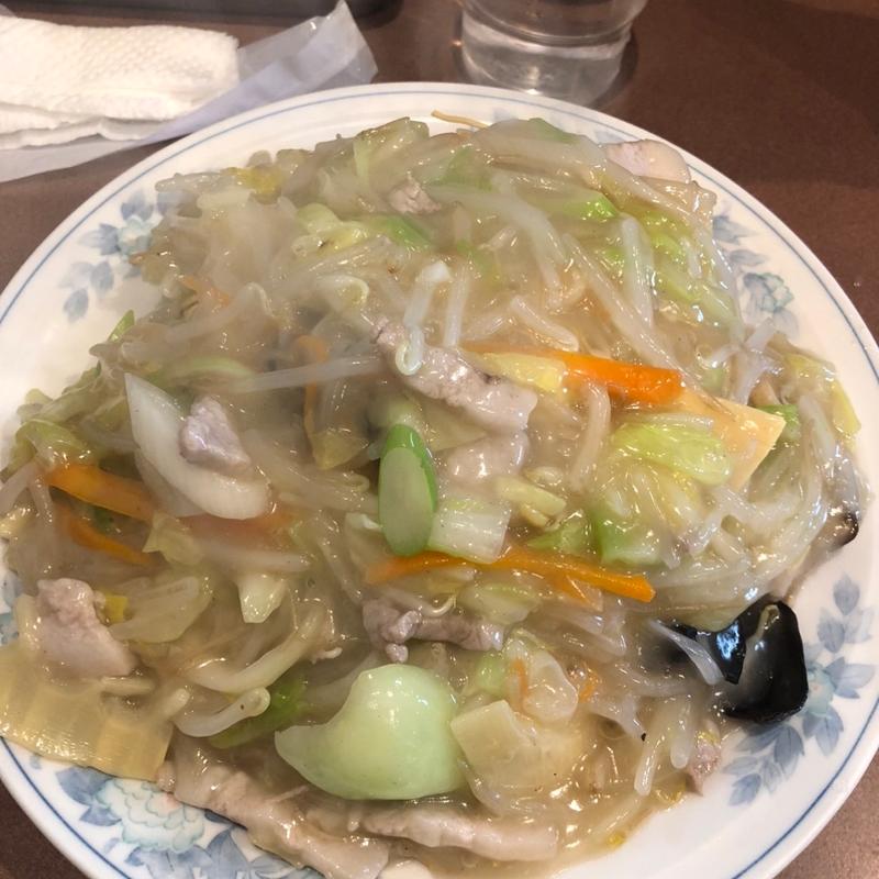 硬い焼きそば(泰鵬 本店)