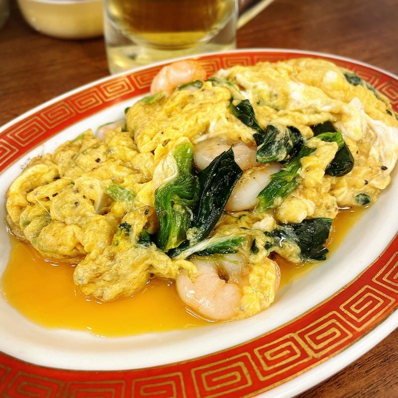 海老と卵炒め(広州市場 中目黒店)