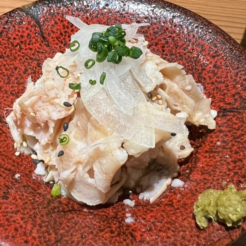 牛の酢もつ(博多もつ鍋 前田屋 博多店)