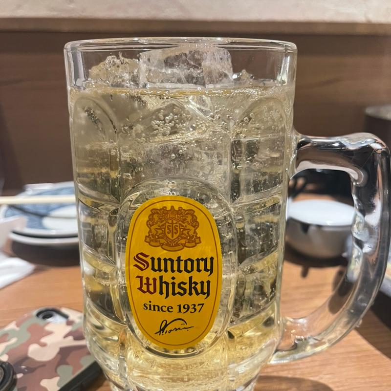 角ハイボール(博多もつ鍋 前田屋 博多店)