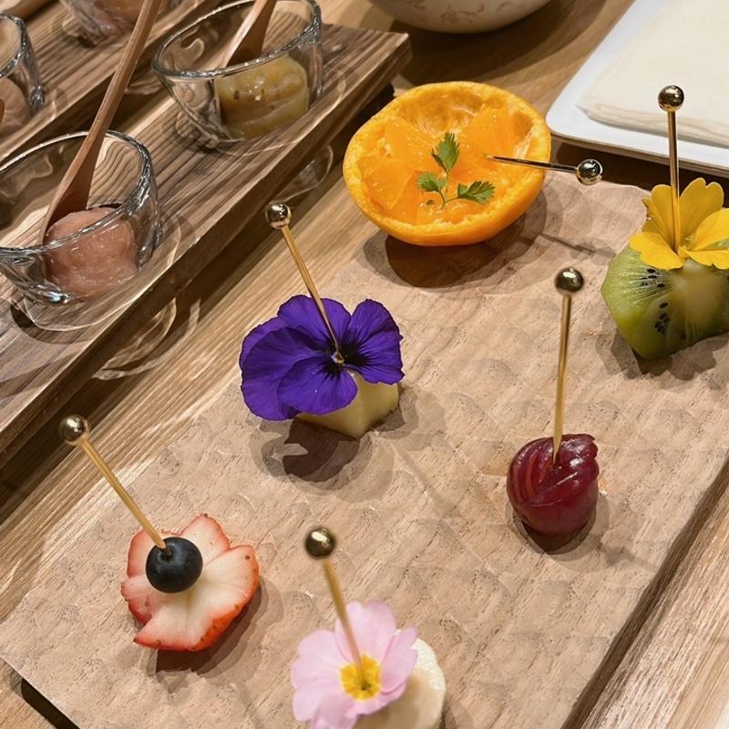 自分で包むフルーツ大福セットドリンク付(包華堂)