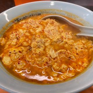 タンタン麺　たまごダブル(元祖ニュータンタンメン本舗 新城店)